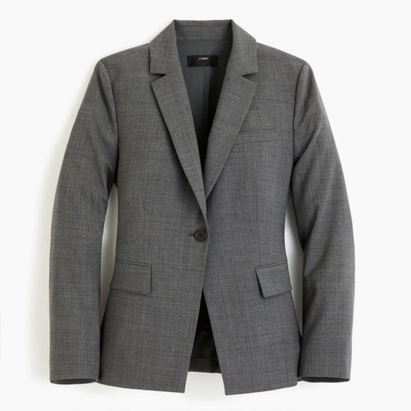 NWT j.crew suit blazer in wool - Picture 3 of 5